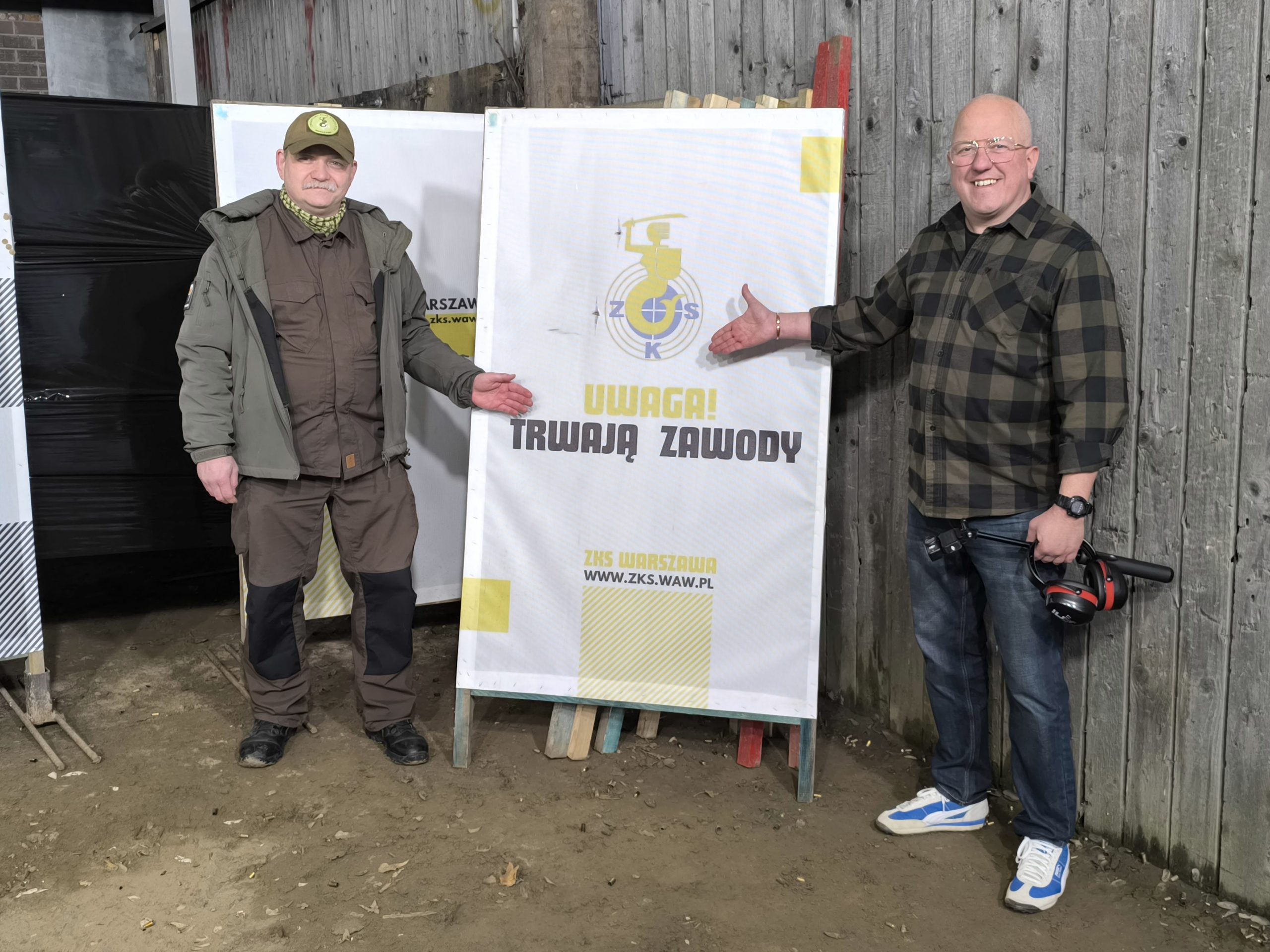 Rodzinny Piknik Patriotyczny 11 listopada 2025 na ZKS Warszawa - Radosław Morek wraz z Michałem Kwiatkowskim