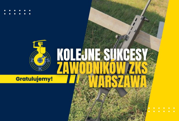 Kolejne sukcesy zawodników ZKS Warszawa